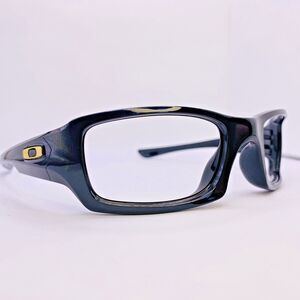 Oakley Sunglasses (4+1)2 Custom 54 MM Shiny Black Gold Dead Stock